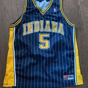 Authentic nba Nike jalen rose xl pacers jersey